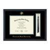 Framerly - Cleveland State University 11" w x 8.5" h Tassel Diploma Frame - Fits a bachelor's and master's - Gold Embossed Tassel & Cord Diploma Frame - Officially Licensed view 1