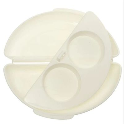 1pc Useful Two Eggs Microwave Omelet Cooker Pan Easy Egg Cooking Small Kitchen Appliances
