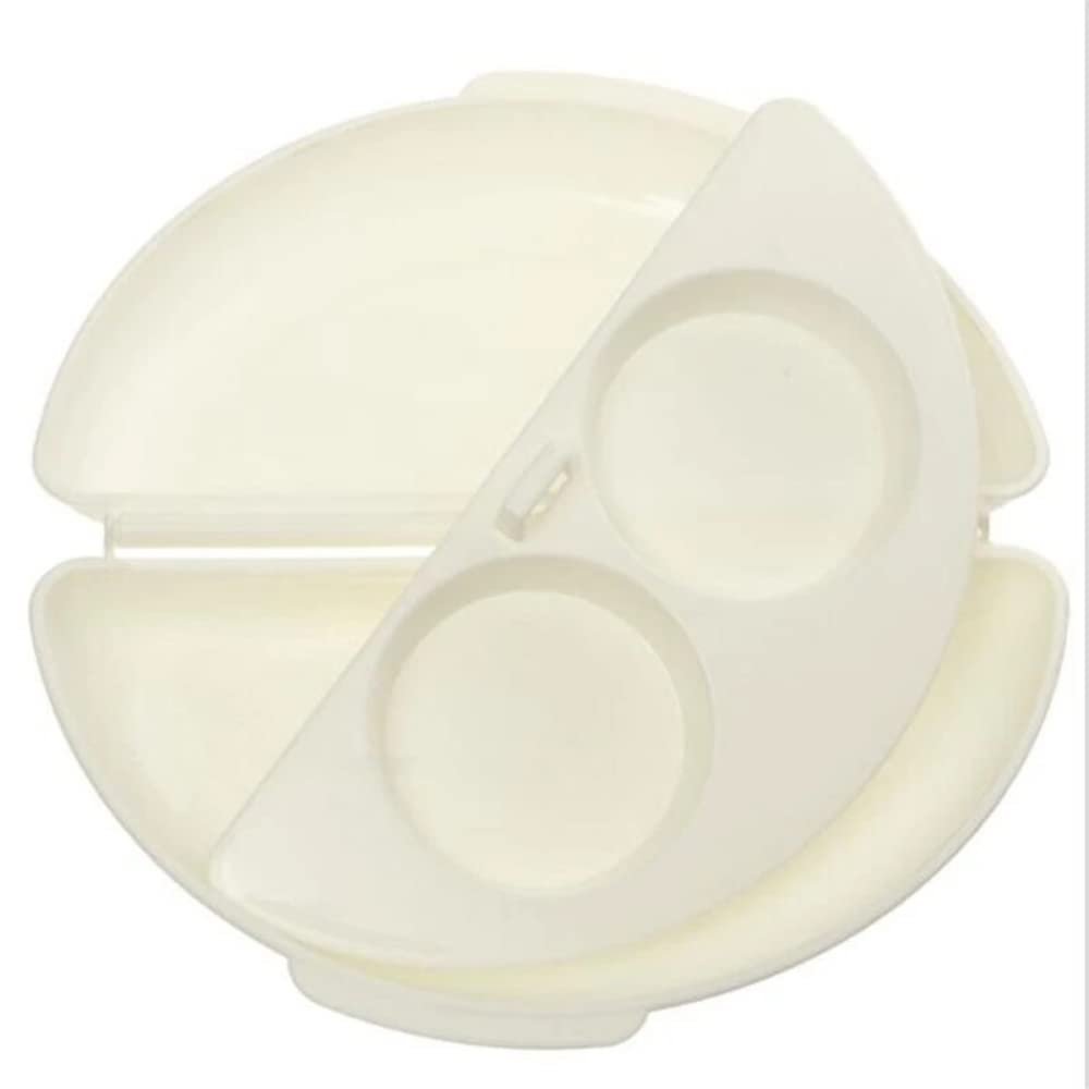 1pc Useful Two Eggs Microwave Omelet Cooker Pan Easy Egg Cooking Small Kitchen Appliances