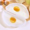 1pc Useful Two Eggs Microwave Omelet Cooker Pan Easy Egg Cooking Small Kitchen Appliances view 2