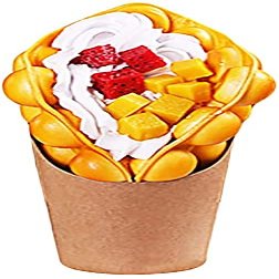 ALDKitchen Bubble Waffle Display | Artificial Bubble Waffle for Restaurants | Food Decoration (35)