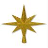 16" Gold Star Tree Topper view 1