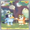Bluey - Duo Wall Poster, 22.4L" x 14.7W", Silver Framed Version view 1
