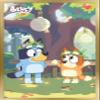 Bluey - Duo Wall Poster, 22.4L" x 14.7W", Gold Framed Version view 1