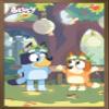Bluey - Duo Wall Poster, 22.4L" x 14.7W", Bronze Framed Version view 1