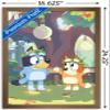 Bluey - Duo Wall Poster, 22.4L" x 14.7W", Bronze Framed Version view 3