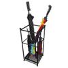 GAXQFEI Metal Square Umbrella Stand for Walking Sticks, with Drip Tray / 2 Hooks, for Home Corridor view 1