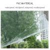 Xrdbfd Tarp Cover PVC Transparent, Waterproof Tarpaulin with Eyelets, Universal Heavy-Duty Protective Tarpaulin, Used for Garden Furniture, Plants, Balconies (Clear, 0.5mm),0.8x1.5m/2.6 * 4.9ft view 4