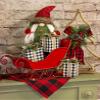Boston International Christmas Tabletop Dcor, 29-Inches, Festive Jute Tree view 2