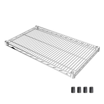 Luminous SHL7645SL Parts for Pole Diameter 1.0 inch (25 mm), Shelf Board Steel Shelf (Load Capacity 550 kg), Wire Depth Direction, 1 Piece (with Sleeve), Width 29.9 x Depth 18.1 inches (76 x 46 cm)