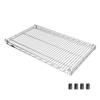Luminous SHL7645SL Parts for Pole Diameter 1.0 inch (25 mm), Shelf Board Steel Shelf (Load Capacity 550 kg), Wire Depth Direction, 1 Piece (with Sleeve), Width 29.9 x Depth 18.1 inches (76 x 46 cm) view 1