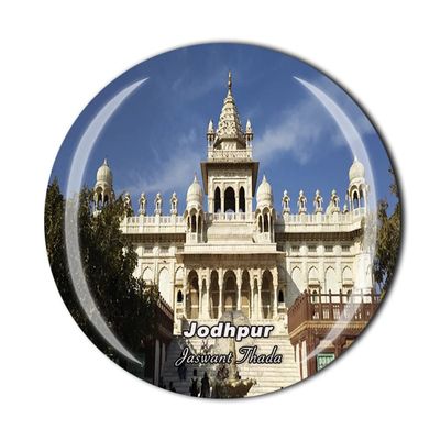 Jaswant Thada Jodhpur India Fridge Magnet Crystal Tourist Souvenir Gift Collection Refrigerator Magnetic Sticker