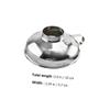 Yardwe 2pcs Mayonnaise Funnel Pickle Strainer Kitchen Canning Funnel Metal Wide Mouth Mini Watering Can Mini Food Glass Liquid Small Tools Stainless Steel view 2