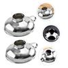Yardwe 2pcs Mayonnaise Funnel Pickle Strainer Kitchen Canning Funnel Metal Wide Mouth Mini Watering Can Mini Food Glass Liquid Small Tools Stainless Steel view 3