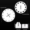 Yoseng 12-Hole Rotating Brush Holder for Ink Blending Brushes, White view 2