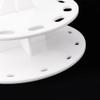 Yoseng 12-Hole Rotating Brush Holder for Ink Blending Brushes, White view 4