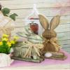 Boston International Distressed White Wood Hanging Lantern/Candle Holders, Set of 2, Valparaiso Villa view 2