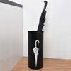 GAXQFEI Umbrella Stand Umbrella Storage, Single Household Round Iron, for Walking Sticks, with Collecting Tray/Hook view 4