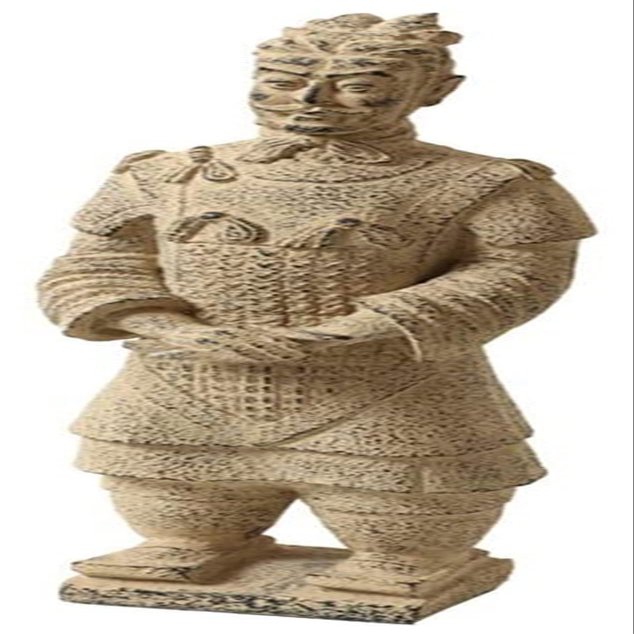 HongLianRiven Sculpture Tabletop Statue Soldier Sculpture Qin Terracotta Warriors Statues Ancient Chinese Antique Art Collection Figurines Home Decorations Decoration Gifts