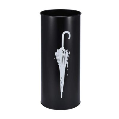 GAXQFEI Iron Umbrella Stand for Freestanding Barrels Umbrella Stand for Canes, 7.9 'X 17.7', Round Base