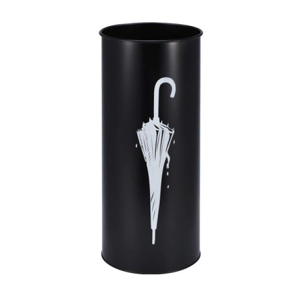 GAXQFEI Iron Umbrella Stand for Freestanding Barrels Umbrella Stand for Canes, 7.9 'X 17.7', Round Base