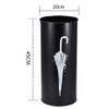 GAXQFEI Iron Umbrella Stand for Freestanding Barrels Umbrella Stand for Canes, 7.9 'X 17.7', Round Base view 2