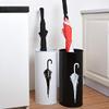 GAXQFEI Iron Umbrella Stand for Freestanding Barrels Umbrella Stand for Canes, 7.9 'X 17.7', Round Base view 3