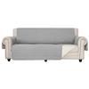 RBSC Home Sofa Slipovers Waterproof Sofa Covers for Dogs, Couch, Loveseat and Large Sofas (Light Gray, 78") view 1