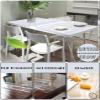 HQYG Custom 42x58 Inch Plastic Desk Cover Protector, 1.5mm Thick, for Table, Nightstand, Dresser view 4