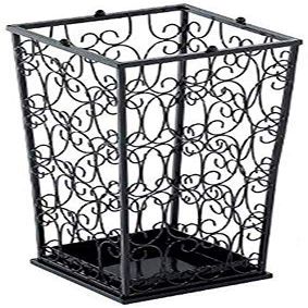 GAXQFEI Iron Umbrella Stand Umbrella Stand Home Multi-Function Floor Storage Rack (Black 55 21 21Cm)