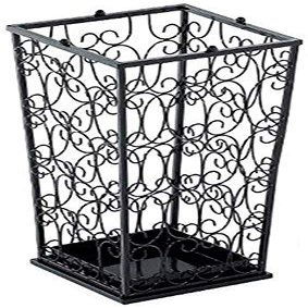 GAXQFEI Iron Umbrella Stand Umbrella Stand Home Multi-Function Floor Storage Rack (Black 55 21 21Cm)