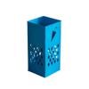 GAXQFEI Umbrella Stands Rack Umbrella Holder Organizer Hallway Entryway Indoor Decor Metal Square Blue Umbrella Rack Compatible with Home Office Holder Stand view 1