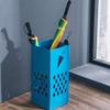 GAXQFEI Umbrella Stands Rack Umbrella Holder Organizer Hallway Entryway Indoor Decor Metal Square Blue Umbrella Rack Compatible with Home Office Holder Stand view 2