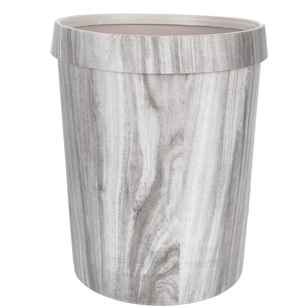 Cabilock Home Waste Can Kitchen Trash Bucket Small Garbage Can Lid for Daily Use
