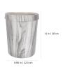 Cabilock Home Waste Can Kitchen Trash Bucket Small Garbage Can Lid for Daily Use view 2