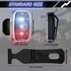 Mudder Running Lights for Runners Rechargeable LED Safety Lights, 12 Pcs view 3