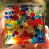 ZTBH Crystal Pyramid 60mm Orgonite Pyramid Tree of Life Energy Healing Crystals (Size : 60mm) view 4