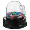 Amosfun Mini Lottery Machine Portable Raffle Prize Picker for Party Games Kids Entertainment 4.33X4.21X4.21In Lightweight Fun Number Drawing view 1