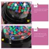 Amosfun Mini Lottery Machine Portable Raffle Prize Picker for Party Games Kids Entertainment 4.33X4.21X4.21In Lightweight Fun Number Drawing view 4