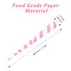 Outamateur Cotton Candy Cone 90PCS Multicolor Cotton Candy Paper Cones for Candy Floss Making in Birthday,Parties,Festivals (Pink/White) view 2