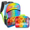 Rainbow High School Backpack and Lunch Set - Bundle with Rainbow High 16 Inch Backpack and Lunch Bag Plus Stickers and More view 2