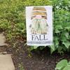 Primitives by Kathy Hello Fall Fall Themed Garden Flag view 2