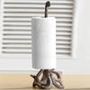 BLACK FOREST DECOR Bella Coastal Dcor Octopus Paper Towel Holder  Cast Iron Nautical Kitchen Decor  15.5" x 6" view 1