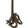 BLACK FOREST DECOR Bella Coastal Dcor Octopus Paper Towel Holder  Cast Iron Nautical Kitchen Decor  15.5" x 6" view 3