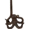 BLACK FOREST DECOR Bella Coastal Dcor Octopus Paper Towel Holder  Cast Iron Nautical Kitchen Decor  15.5" x 6" view 4