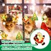 Christmas String Light Window Decoration Hanging Lights Santa Claus Christmas Tree Snowman Reindeer Christams Home Party Ornament Christmas Gift Xmas One Set 8 Pieces view 3