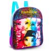 Rainbow High School Supplies Set for Kids, Girls - Bundle with Rainbow High 11 Inch MIni Backpack Plus Unicorn Stickers and More (Backpack Set for Girls) view 2