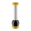 Alessi Salt, Pepper and Spice Grinder in Beech-Wood, Yellow, Black and White 100 Values Collection, One Size view 1