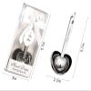 12 Packs Heart Shaped Measuring Spoon Set for Wedding Birthday Party Bridal Shower Gifts, Baby Shower Decorations Souvenirs for Guests with Individual Gift Package view 4