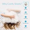 4 PC's Bed Sheet Set Giza Cotton 800 TC Alaska King, Fits Mattress Upto 10-12'' Deep Pocket, Sage Green Solid view 2